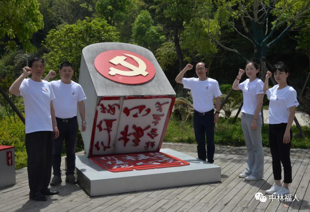 中林福人支部開展“學(xué)黨史 祭先烈”主題黨日活動(圖2)